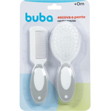 Escova E Pente De Cabelo Bebês Buba Cerdas Macias Oferta
