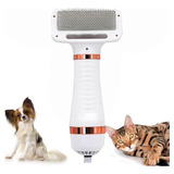 Escova Elétrica 2 Em 1 Para Secar E Desembaraçar Cães 110v