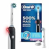 Escova Elétrica Recarregável Oral B Pro 2000 Sensi Ultrafino 220v 1 Refil Sensi Ultrafino