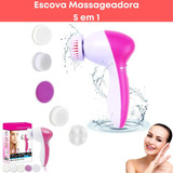 Escova Facial Elétrica Aparelho De Limpeza