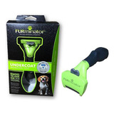 Escova Furminator Cães Com Pelo Curto Pequeno Cor Verde