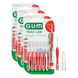 Escova Interdental Fina Vermelha Gum