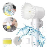 Escova Limpeza Elétrica Recarregável 110 220v Usb Limpa Tudo Cozinha Banheiro Fogão Tênis