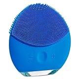 Escova Limpeza Facial Massageador Recarregável Mini Luna 2   Azul