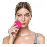 Escova Limpeza Facial Mini Luna Elétrica Massageador Com Usb