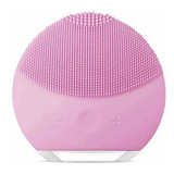Escova Limpeza Facial Mini Luna Elétrica Massageador Com Usb