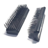 Escova Manual Aço Base Plástica Sem Cabo 6 Fil Kit 5