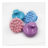 Escova Massageadora Silicone Para Lavar Os Cabelos E Corpo