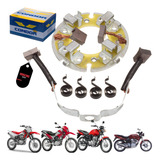 Escova Motor De Partida C Suporte Xr 200 1994 2003