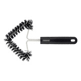 Escova Para Grelha Churrasco Com Estrutura De Aço Inox Com Cerdas De Nylon E Cabo De Polipropileno Tramontina