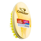 Escova Para Lavar Roupa Oval Base Madeira Condor 01 Un