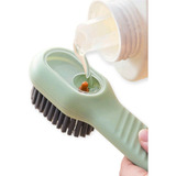 Escova Para Limpeza Tenis Sapato Com Porta Sabão Liquido