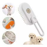 Escova Premium Vapor Autolimpante Gatos Caes 3 Em 1 Luxo