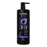 Escova Progressiva 3d Plancton Profissional Salão 1litro