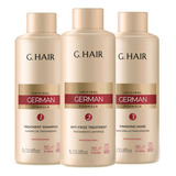 Escova Progressiva Alemã Ghair 3x1000ml Original