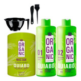 Escova Progressiva De Quiabo Organic 2x1000ml