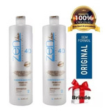 Escova Progressiva Zen Hair 4d Passo 2 2 Unidades