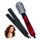 Escova Rotativa 2 Em 1 Seca Modela Alisa E Chapinha Gama