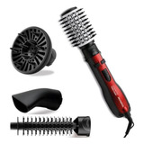 Escova Rotativa Mondial Er 09 Ceramic Ion Vermelha 127v