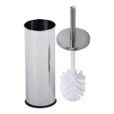Escova Sanitária Aço Inox Vaso Banheiro Limpeza