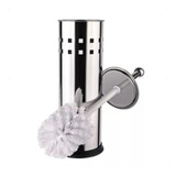 Escova Sanítaria Banheiro De Inox P Limpeza Geral De Vaso
