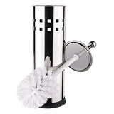 Escova Sanitária Banheiro Vaso Limpeza Higienização Aço Inox