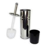 Escova Sanitária Com Cerdas Flexíveis E Suporte Inox