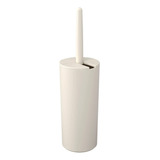 Escova Sanitária De Vaso Com Suporte Limpeza Banheiro Base Cor Branco