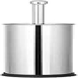 Escova Sanitária Inox 2 Peças Limpa Vaso Banheiro Multiuso