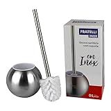 ESCOVA SANITARIA INOX COM BASE HC9119384 - UN-UNICASA