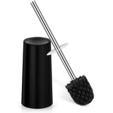 Escova Sanitária Latina Vassourinha Suporte Preto Linha Luxo