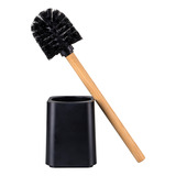 Escova Sanitária Para Vaso Banheiro Plástico E Bambu Ordene