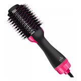 Escova Secadora Alisadora Modeladora 1000w Uso Profissional 110v Cor Preto