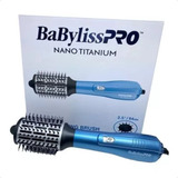 Escova Secadora Babylisspro Hot Air Brush Nano Titanium 64mm