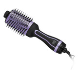 Escova Secadora Multi 3 Em 1 Com Luz Infra Red 1350w Bivolt Lilás Eb141