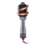 Escova Secadora Nano Cerâmica Rose Seca Modela Alisa