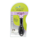 Escova Tira Pelos Furminator Para Gatos Pelo Longo Tamanho P