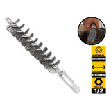 Escova Tubular 1 2 Esmeril Chicote Aço Carbono Vonder