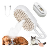 Escova Vapor Tira Pelo Limpeza Cão Gato Brush Recarregável