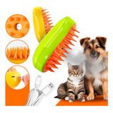 Escova Vapor Tira Pelo Pet Recarregável Usb Cão Gato