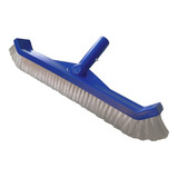 Escova Vassoura Curva Para Limpeza De Piscina Cerdas Nylon