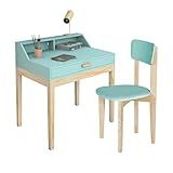 Escrivaninha E Cadeira Modelo Teen Cor Menta Para Brinquedoteca