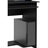 Escrivaninha Ej Móveis Mesa De Computador Prática Mdf De 650mm X 775mm X 450mm Preto