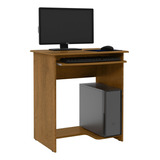 Escrivaninha Ej Móveis Mesa De Computador Prática Mdf Mdp De 650mm X 775mm X 450mm Freijó