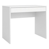 Escrivaninha Facility Com Gaveta 0 91m Cor Branco Bela Demóbile