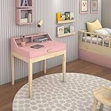 Escrivaninha Linha Teen Rose Para Quarto Infantil