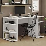 Escrivaninha Mesa Para Computador Office 9409 Madesa Branco