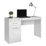 Escrivaninha P Escritório Vitória 1pta 1gav Branco demóbil