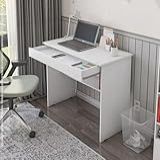 Escrivaninha Para Computador Desktop Office Branco EJ Móveis