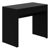 Escrivaninha Para Escritório 90cm Com 1 Gaveta Preto Me4107